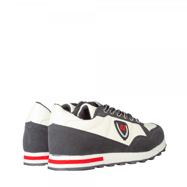 Мъжки спортни обувки Vivino бели със синьо, 4 - Kalapod.bg